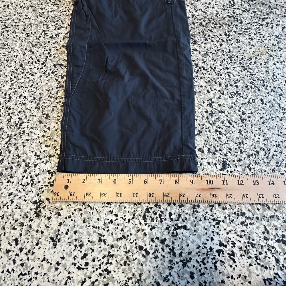 Columbia Field Gear Pants Mens 38 Relaxed Nylon Black Hiking Utility Stitched - Picture 5 of 9